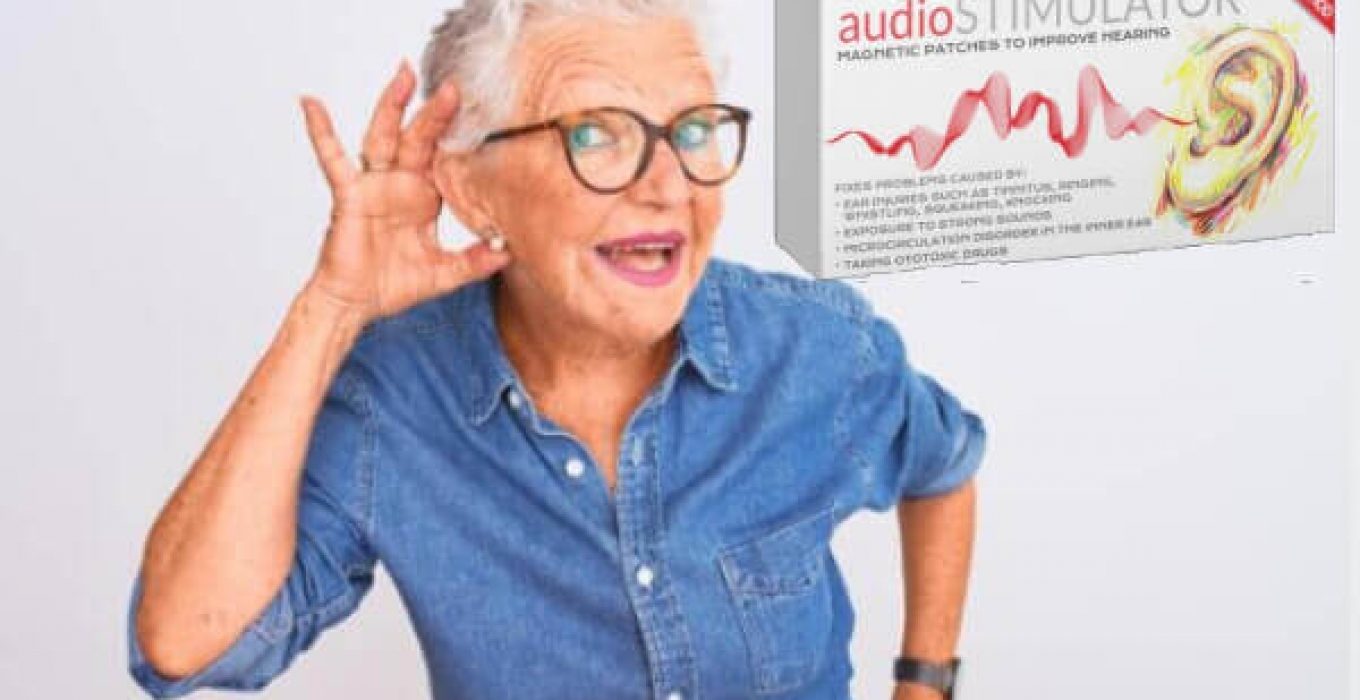 audiostimulator cerotti magnetiche per acufene, donna, orecchie, apparecchio acustico