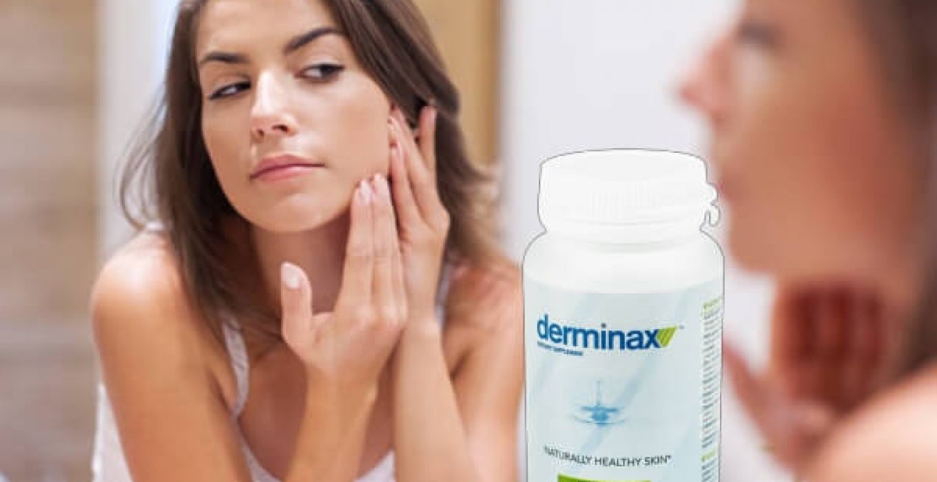 derminax capsule, acne, donna